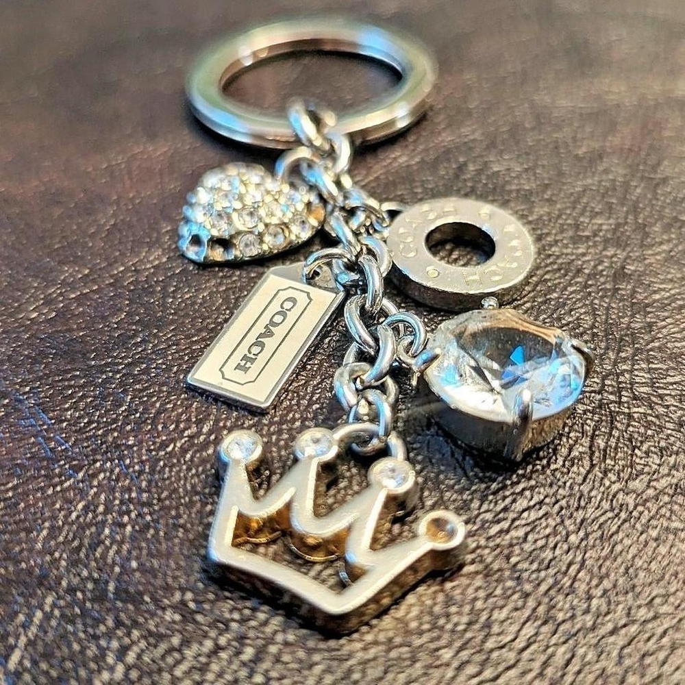Vintage Y2K Coach Silver Keychain - Picture 4 of 9